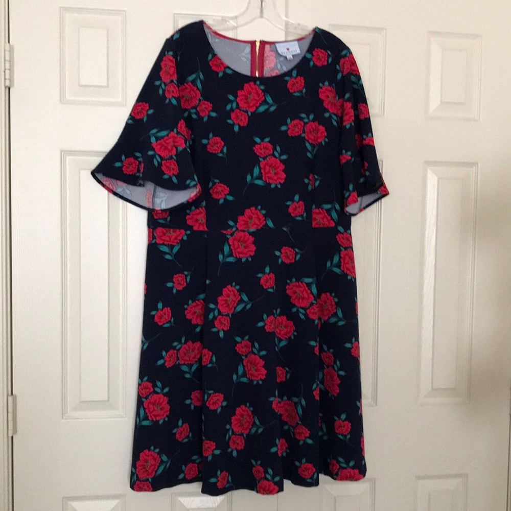 Eloquii Draper James Floral Fit and Flare Dress Size 20